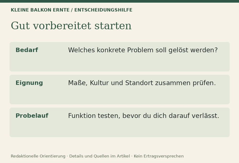 Balkongarten während des Urlaubs bewässern: Entscheidungshilfe